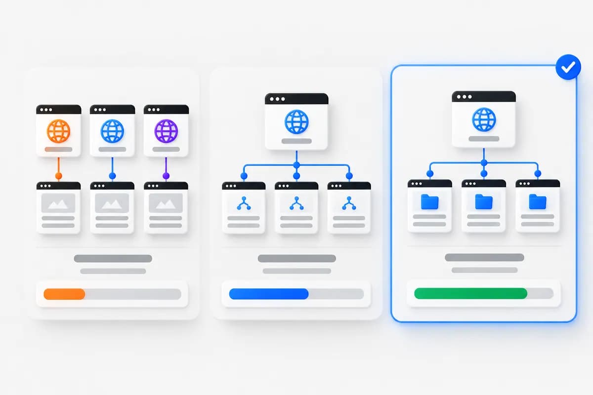 ccTLD vs subdomain vs subfolder structures for international SEO